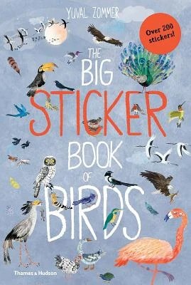 The Big Sticker Book of Birds – Yuval Zommer – boek cover