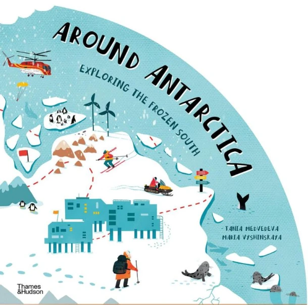 Around Antarctica – boek cover