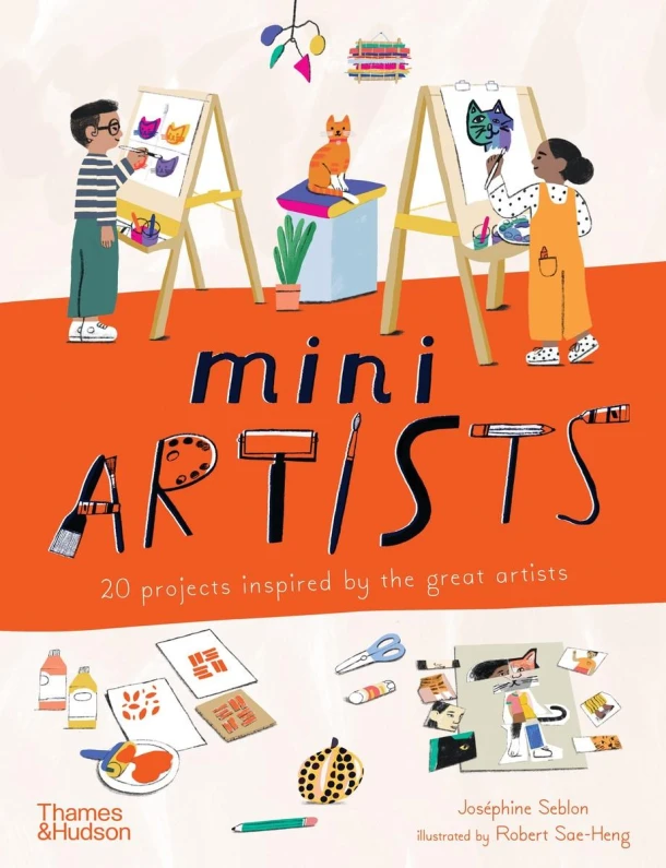 Mini Artists – boek cover