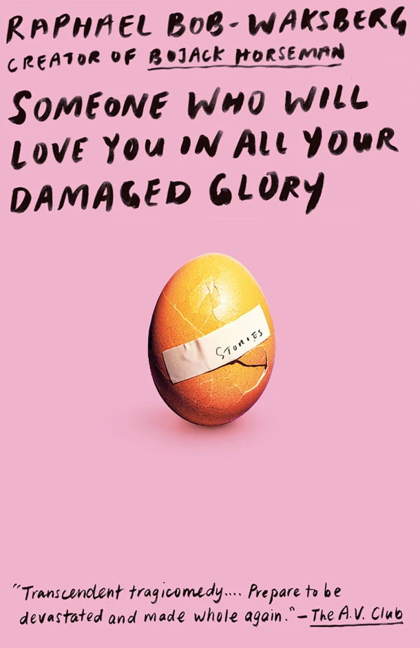 Someone Who Will Love You in All Your Damaged Glory – Raphael Bob-Waksberg – boek cover