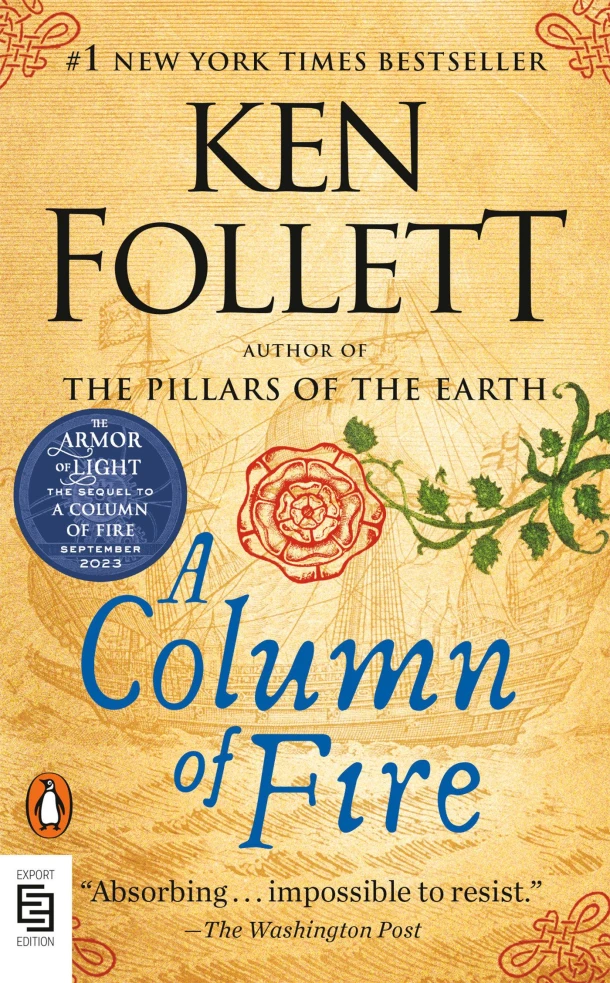 Column of Fire – Ken Follett – boek cover