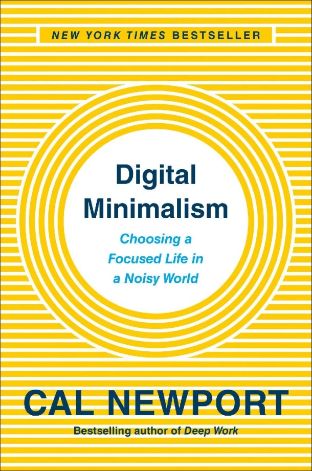 Digital Minimalism – Cal Newport – boek cover