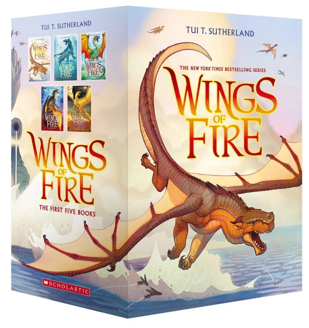 Wings of Fire The Dragonet Prophecy (Box set) – Tui T. Sutherland – boek cover