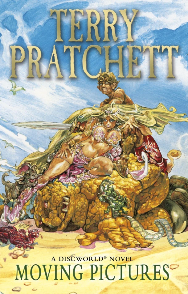 Moving Pictures – Terry Pratchett – boek cover