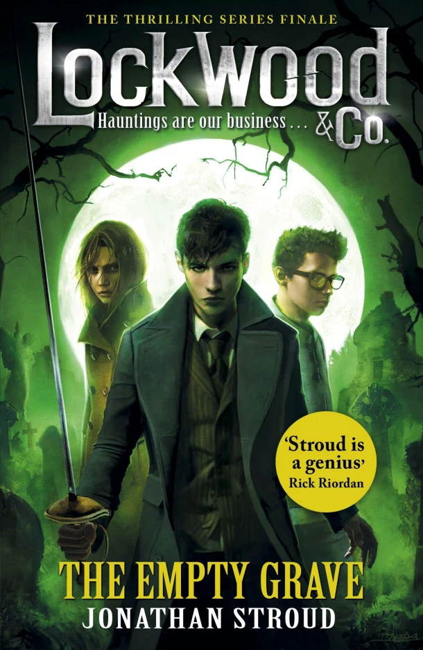 Lockwood & Co: The Empty Grave – Jonathan Stroud – boek cover