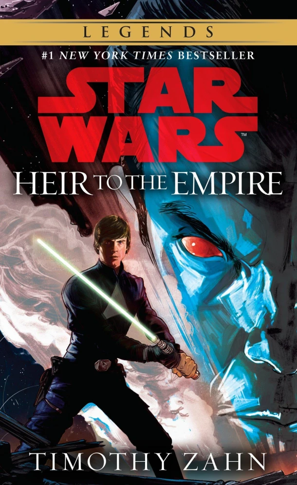 Heir to the Empire: Star Wars Legends (The Thrawn Trilogy) – Timothy Zahn – boek cover