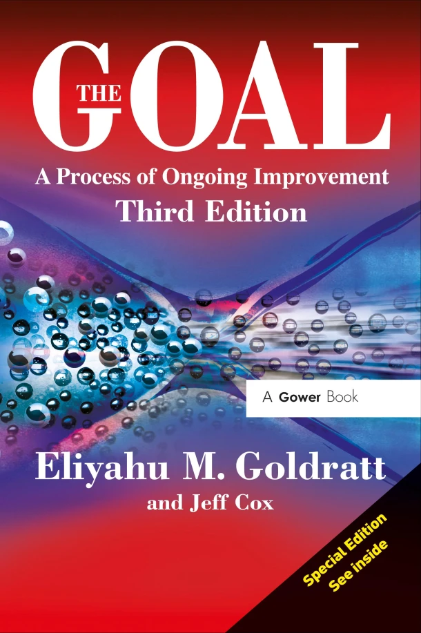 The Goal – Goldratt, Eliyahu M. – boek cover
