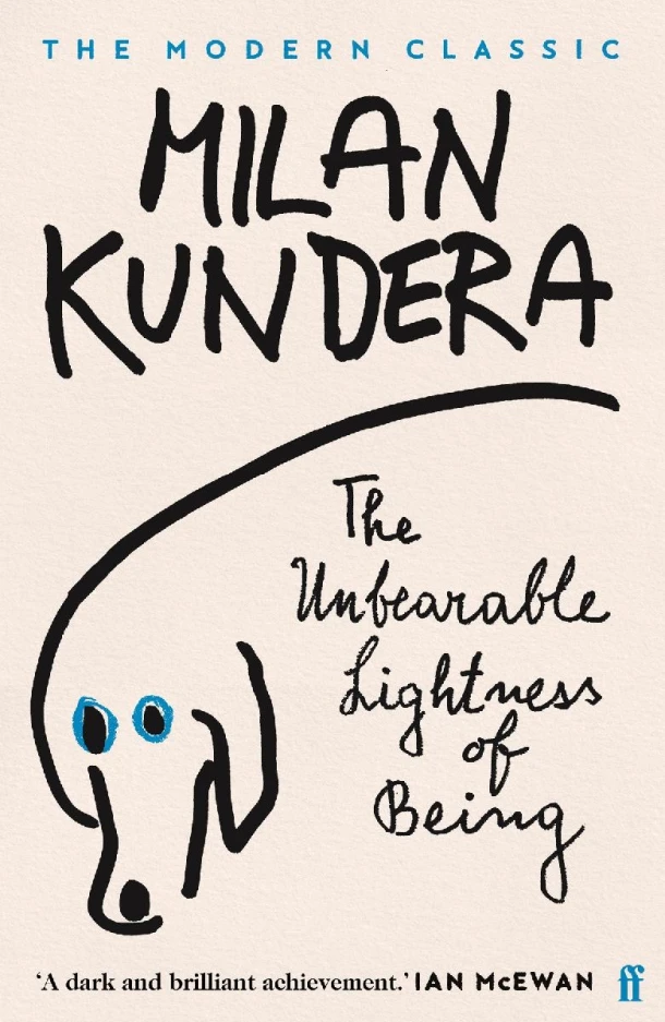 The Unbearable Lightness of Being – Milan Kundera – boek cover
