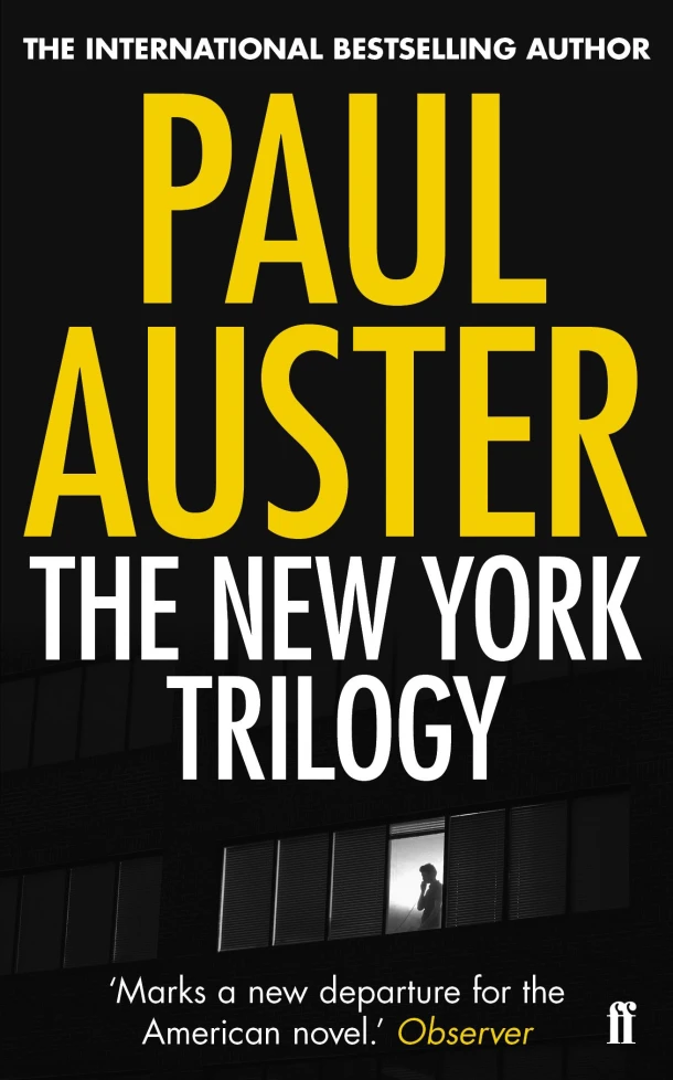 The New York Trilogy – Paul Auster – boek cover