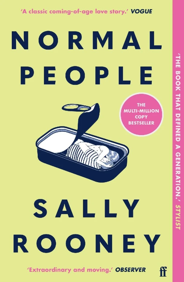 Normal People – Sally Rooney – boek cover