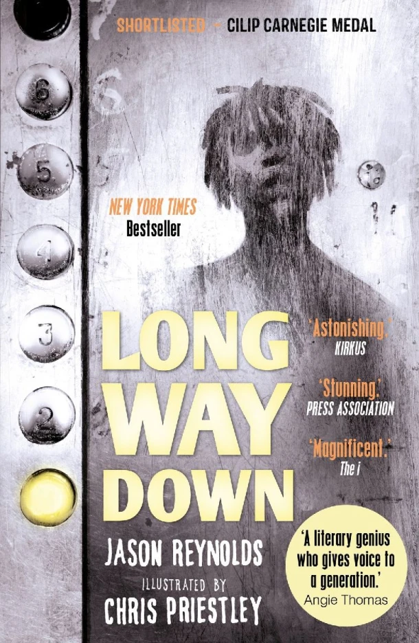 Long Way Down – Jason Reynolds – boek cover