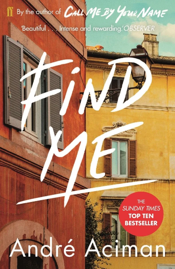 Find Me – boek cover