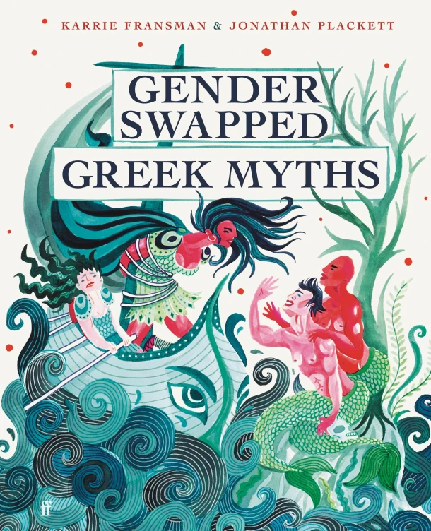 Gender Swapped Greek Myths – Karrie Fransman – boek cover