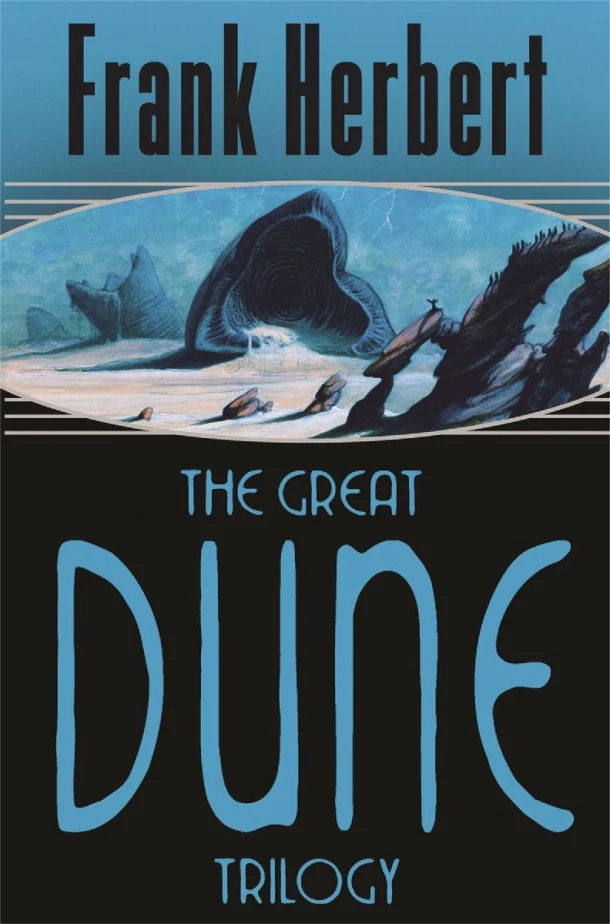 The Great Dune Trilogy – Frank Herbert – boek cover