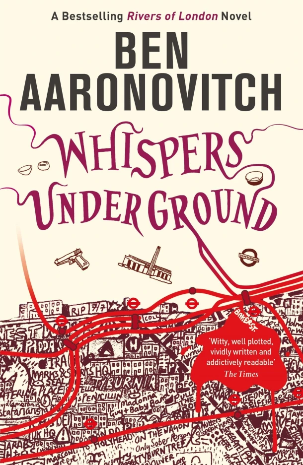 Whispers Under Ground – Ben Aaronovitch – boek cover