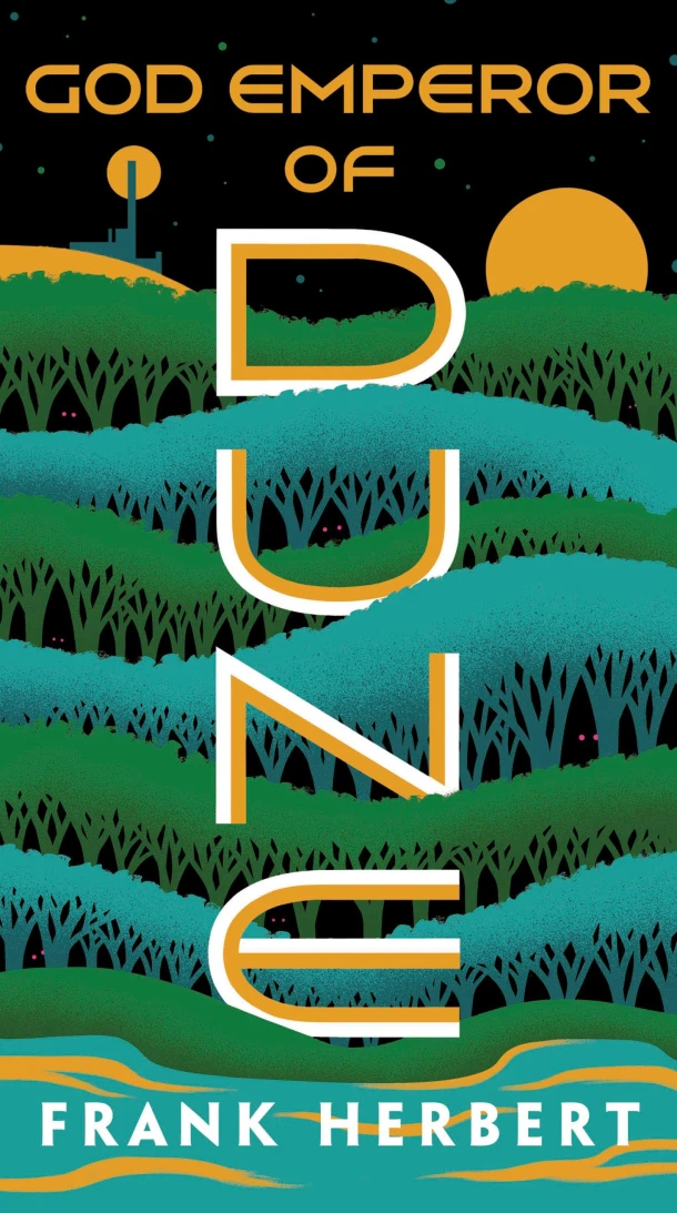 God Emperor of Dune – Frank Herbert – boek cover