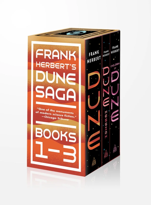 Frank Herbert's Dune Saga 3-Book Boxed Set – Frank Herbert – boek cover