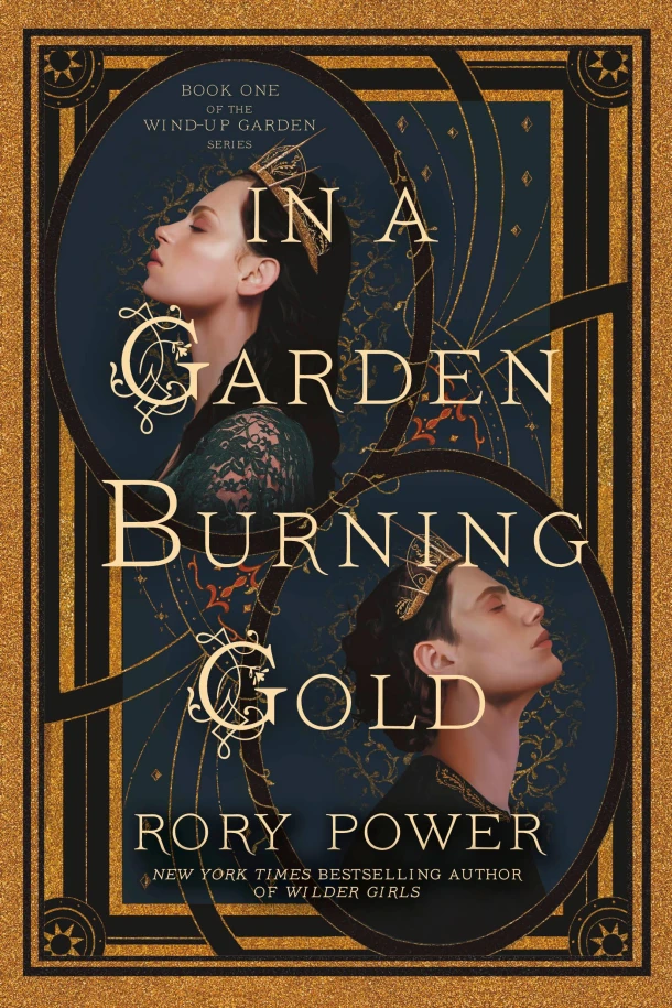 In a Garden Burning Gold – Rory Power – boek cover