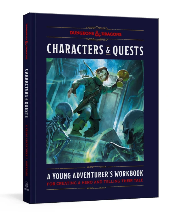 Characters & Quests (Dungeons & Dragons) – boek cover