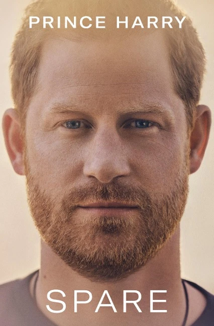 Spare – Prince Harry – boek cover