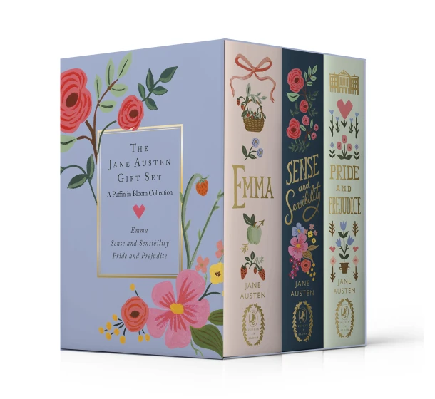 The Jane Austen Gift Set: A Puffin in Bloom 3-Book Collection – Jane Austen – boek cover