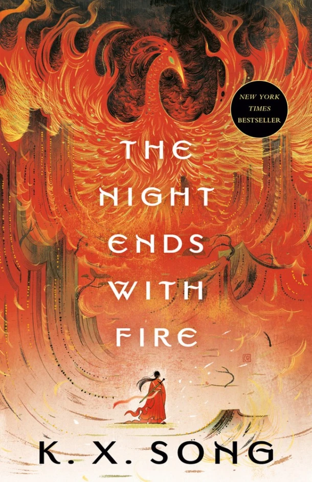 The Night Ends with Fire – K X Song – boek cover