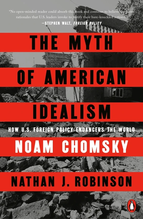 Myth of American Idealism ā Noam Chomsky ā boek cover