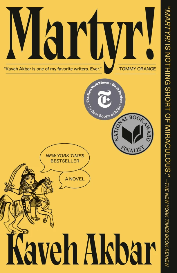 Martyr! (National Book Award Finalist) – Kaveh Akbar – boek cover