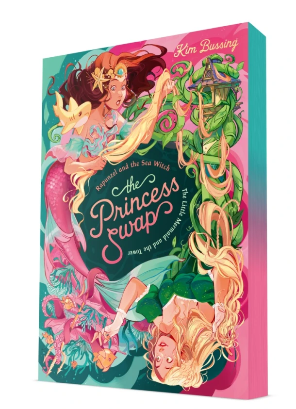 Rapunzel and the Sea Witch (or, The Little Mermaid and the Tower) – Kim Bussing – boek cover