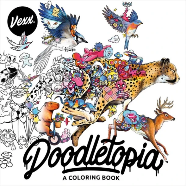 Doodletopia – Vexx – boek cover