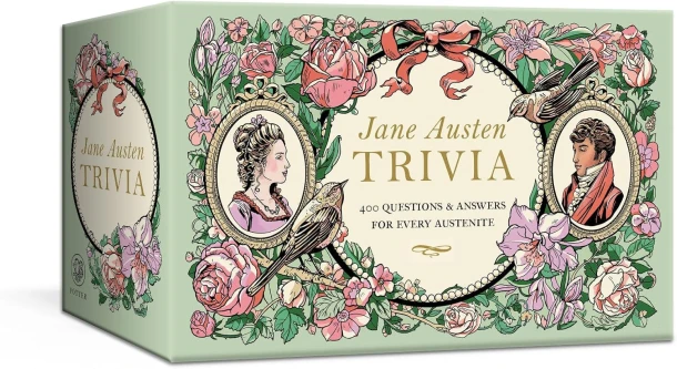 Jane Austen Trivia: 400 Questions and Answers for Every Austenite: A Trivia Game – boek cover