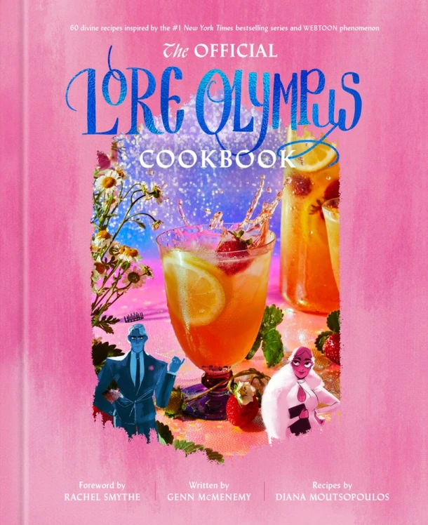 The Official Lore Olympus Cookbook – Genn McMenemy – boek cover