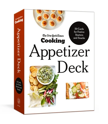 The New York Times Cooking Appetizer Deck – New York Times – boek cover