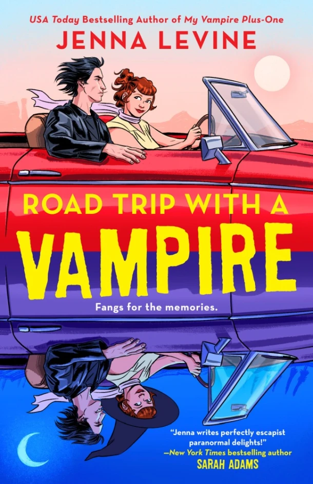 Road Trip with a Vampire – Jenna Levine – boek cover