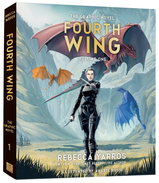 Fourth Wing, the Graphic Novel: Volume One – Rebecca Yarros – boek cover