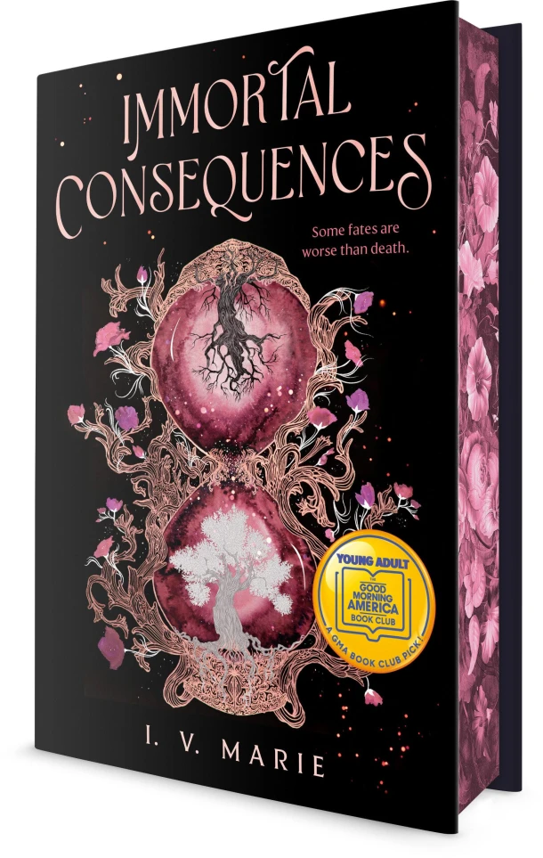 Immortal Consequences: A Good Morning America YA Book Club Pick – I. V. Marie – boek cover
