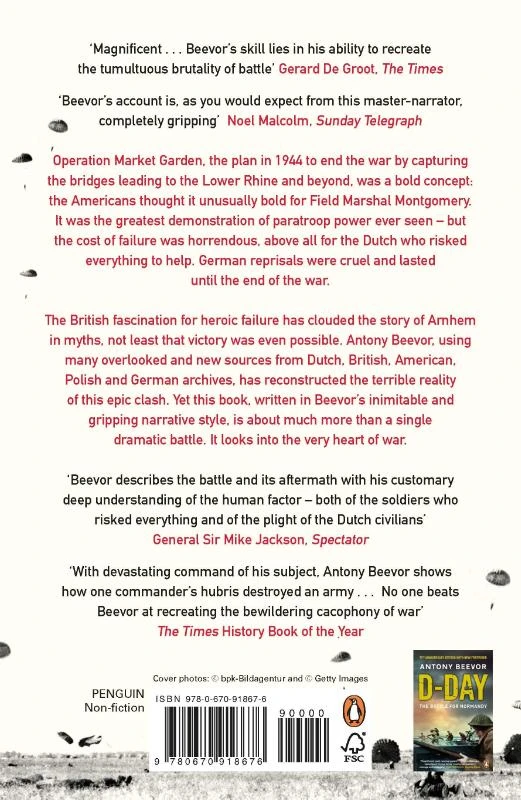Arnhem – Antony Beevor – boek cover