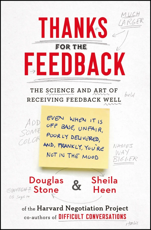 Thanks for the Feedback – Douglas Stone – boek cover