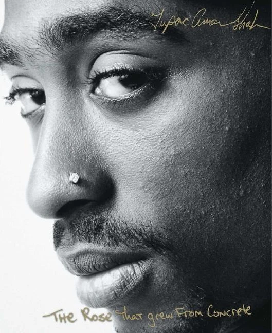 The Rose That Grew From Concrete – Tupac Shakur – boek cover