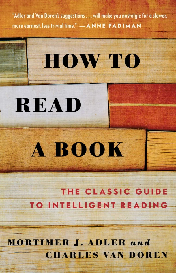 How to Read a Book – Mortimer J. Adler – boek cover