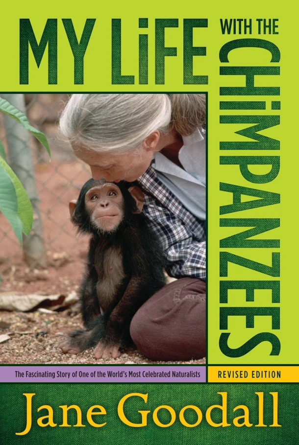 My Life with the Chimpanzees – Jane Goodall – boek cover