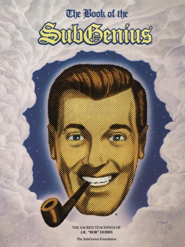 The Book of the Subgenius – Inc Subgenius Foundation – boek cover