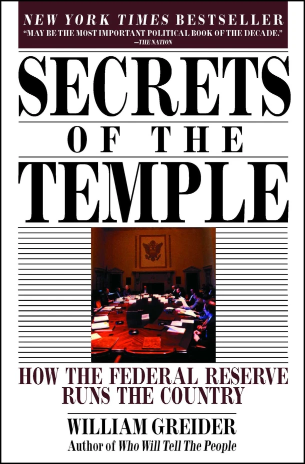 Secrets of the Temple – William Greider – boek cover