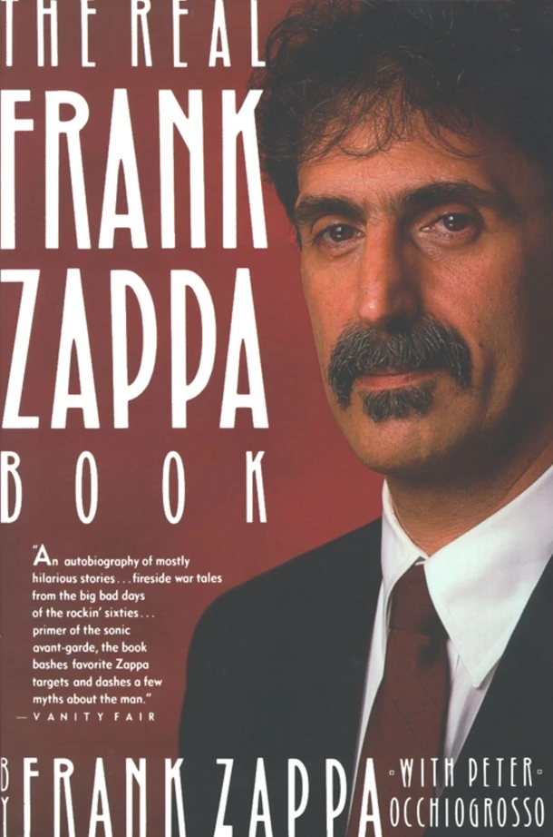Real Frank Zappa Book – Frank Zappa – boek cover