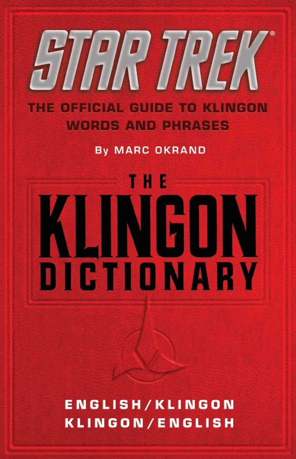 Klingon Dictionary – Marc Okrand – boek cover