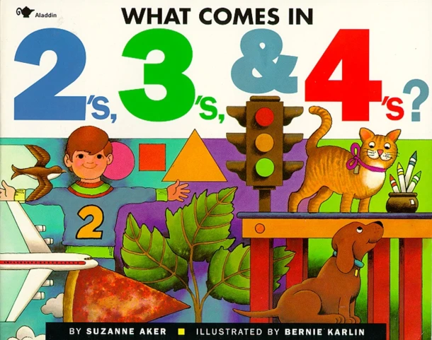 What Comes in 2's, 3's & 4's? – Suzanne Aker – boek cover