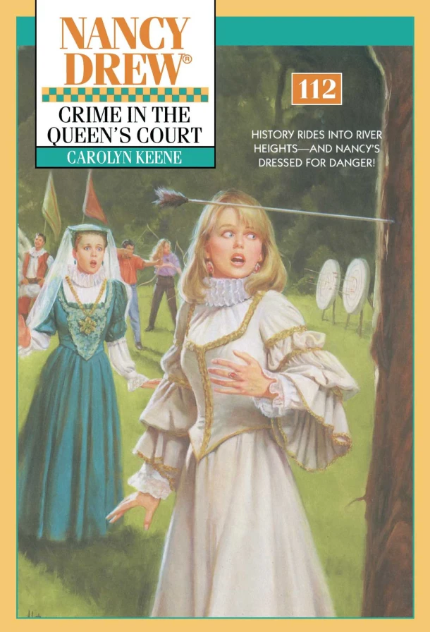 Crime In The Queen's Court – Carolyn Keene – boek cover