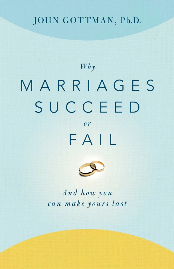 Why Marriages Succeed or Fail – John Gottman – boek cover