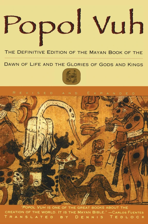 Popol Vuh – Dennis Tedlock – boek cover