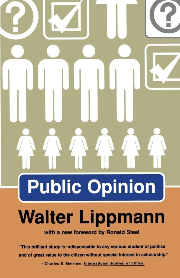 Public Opinion – Walter Lippmann – boek cover
